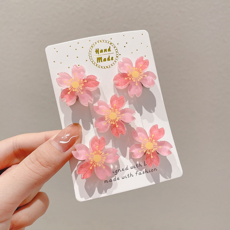 Cherry Blossom Hair Clip