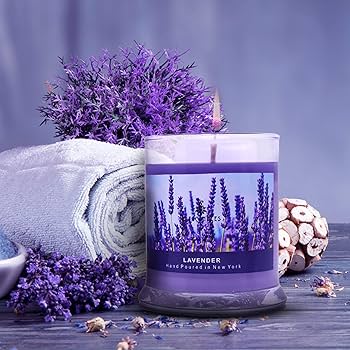 Lavender Scented Candle