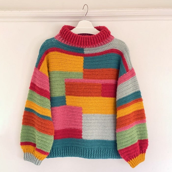 Colorblock Sweater