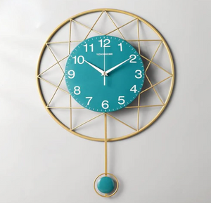Sky Blue Wall Clock