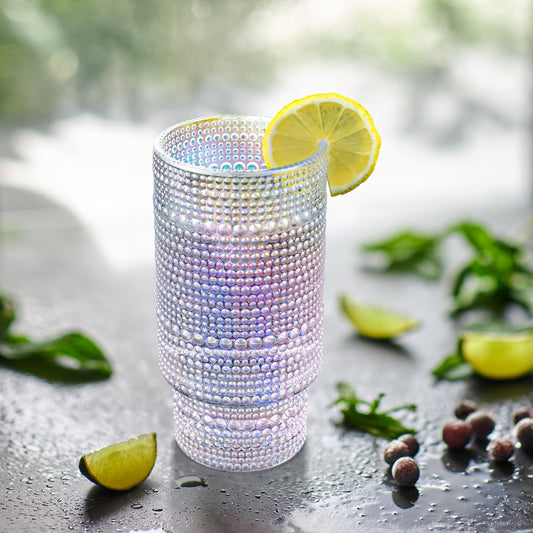 Iridescent Glass Tumbler